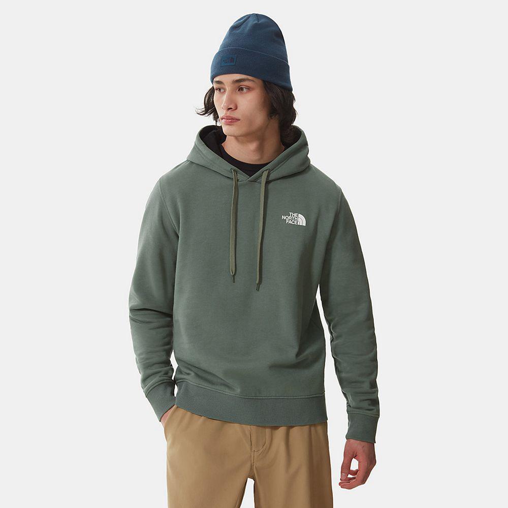 The North Face Seasonal Drew Peak Ανδρικα Φούτερ Hoodie - Πρασινο (QPSK45609)